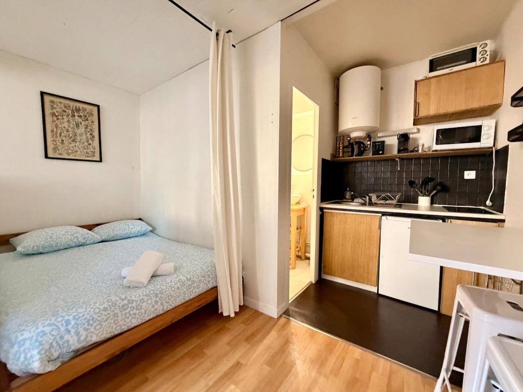 Cancera - T1 Bis avec 1 Chambre 1 Salle de Bain au Centre de Bordeaux - 4