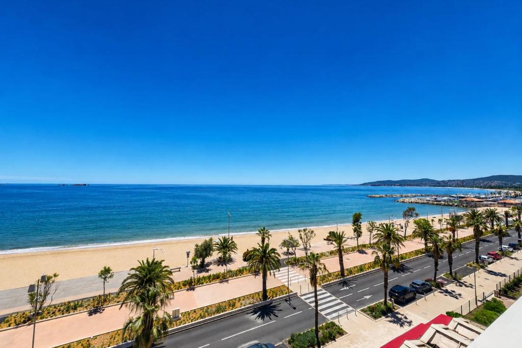 Appt 4 pers Fréjus plage vue sur la mer - 1