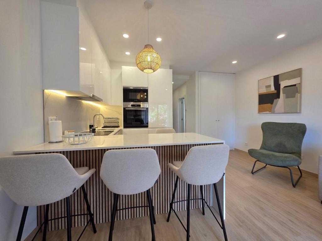Kitchen, Apartamentos Mar-Sol Villas in Vilamoura