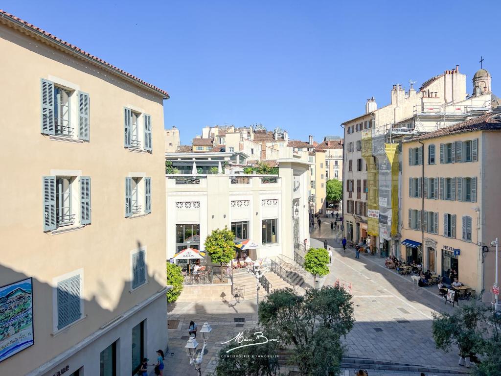 Studio Cosy et Central à Toulon, Vue sur les Halles, 2 couchages - 3