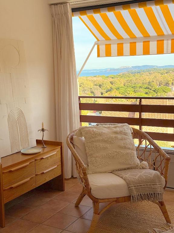 Appt cosy vue mer panoramique à Giens - Plages à pieds - 5