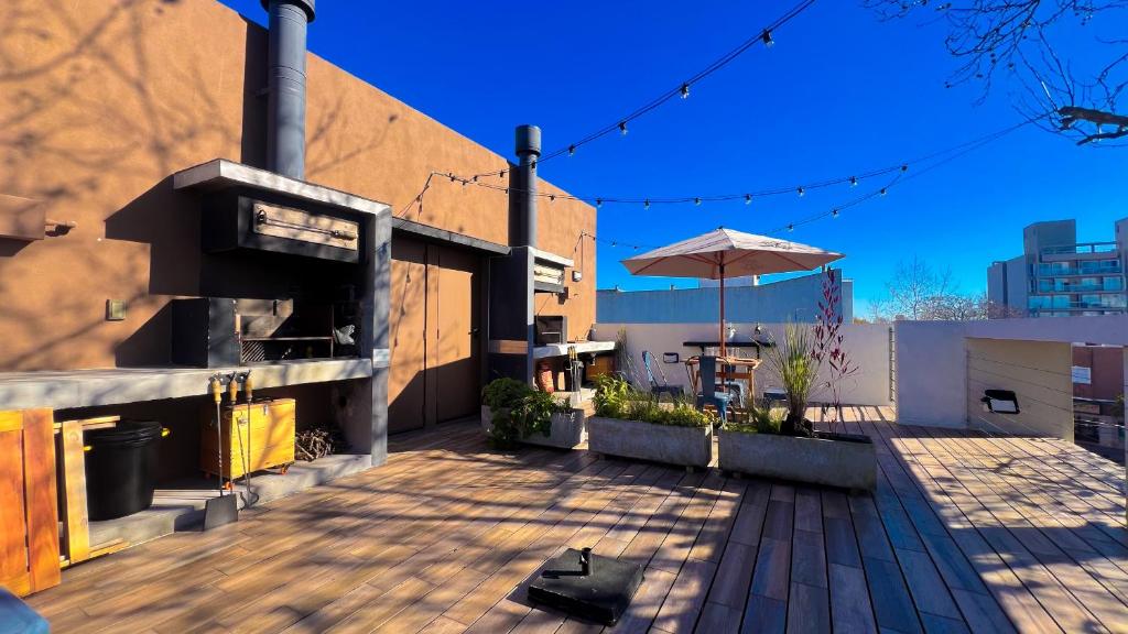 Depto Ariel 1 - Depto para 4 PAX con terraza, parrilla y cochera en La Perla, Mar del Plata - Hola Sur - 5