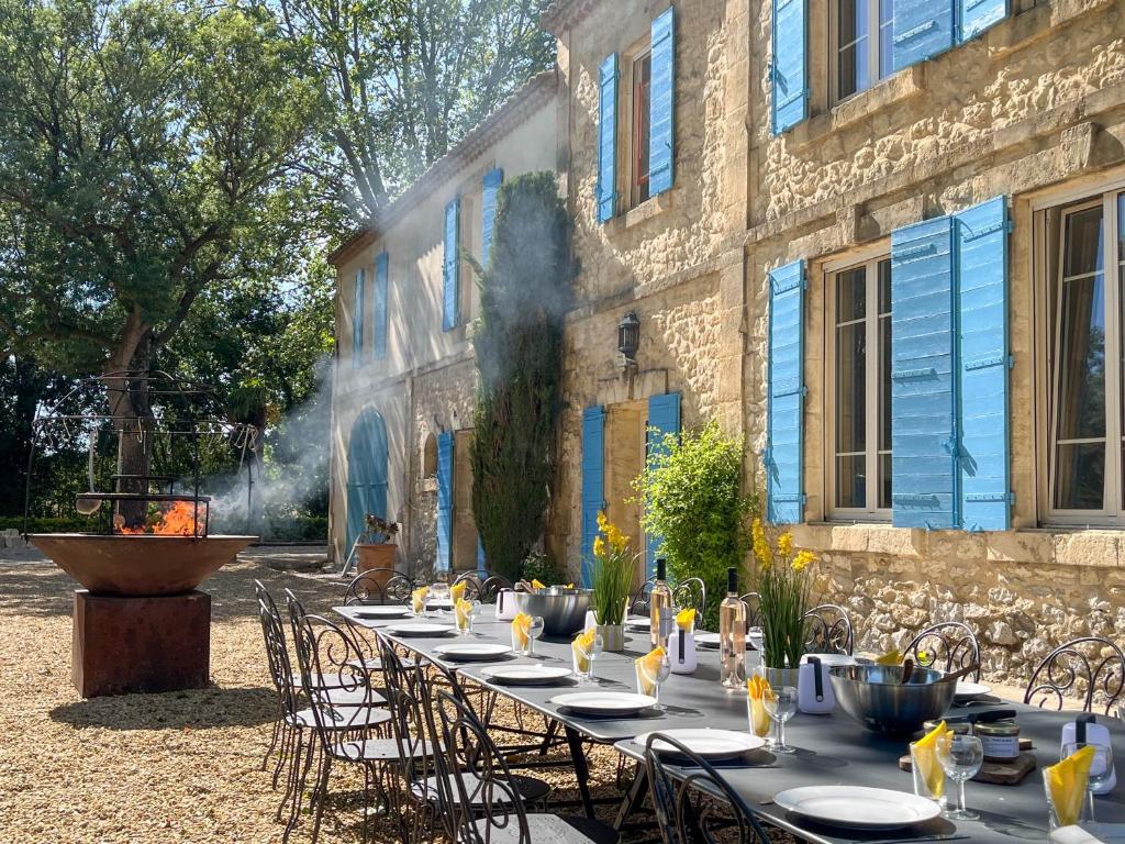 L'Oustau Dou Rose, grande maison avec piscine - 4