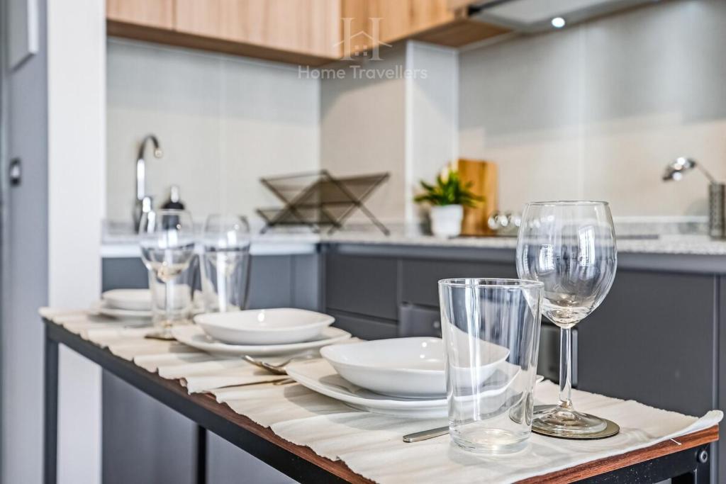 HT Cozy Apartment in Ñuñoa for 3 People with Parking - 2