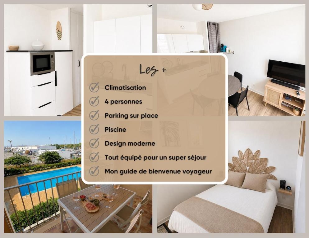 La Grande Voile -Clim-Piscine-Parking - 2