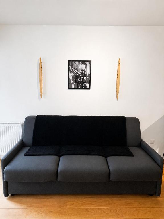 Cozy studio with Eiffel view, Paris 14 - 3