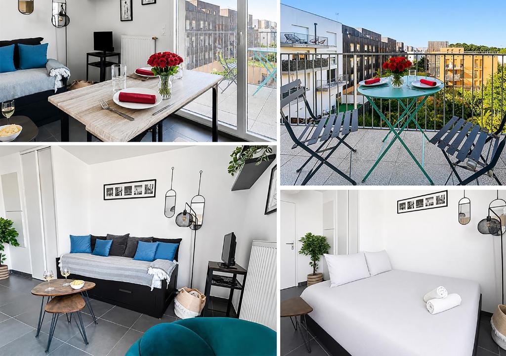 Studio, balcon, parking, commerces & transports - 2