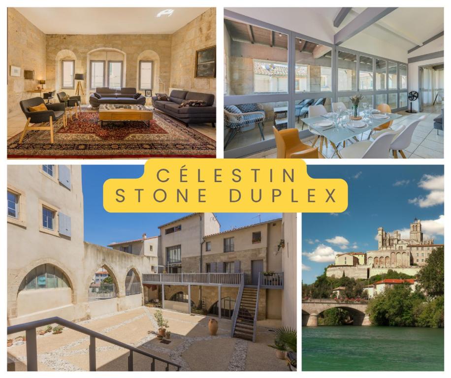 Célestin - Charming Historic Stone Duplex with Private Patio & Air Conditioning - 1