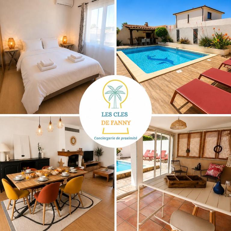 Villa Sauvignon Clim Piscine Wifi - 1