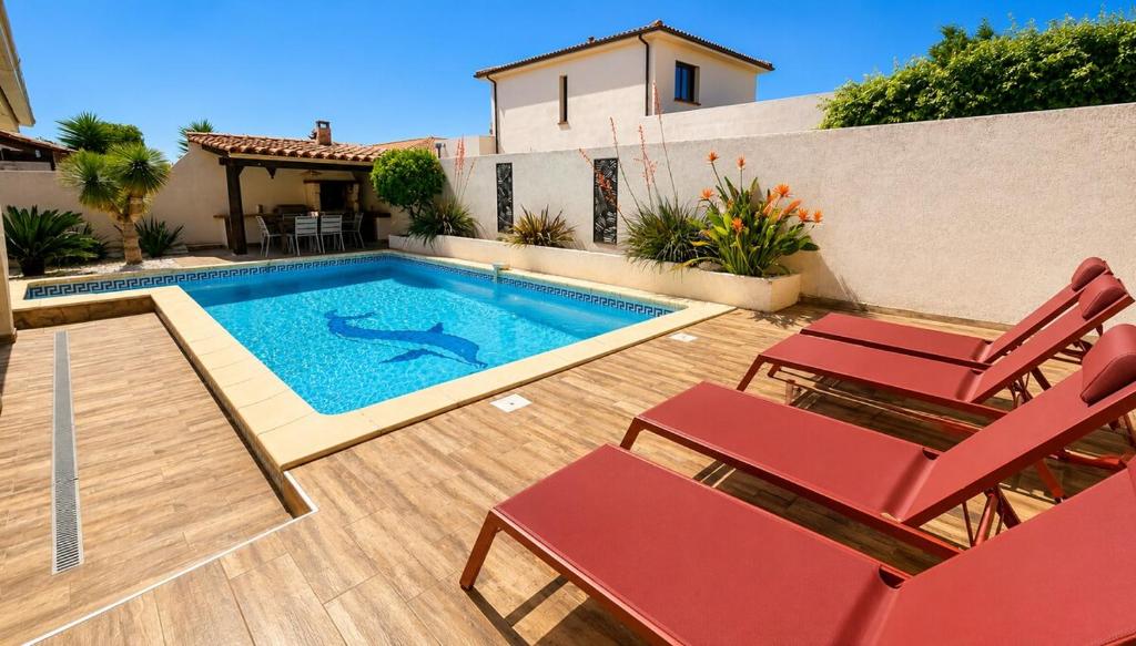 Villa Sauvignon Clim Piscine Wifi - 2