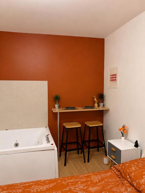 La Parenthèse du Goujon - Studio avec balnéo - 3