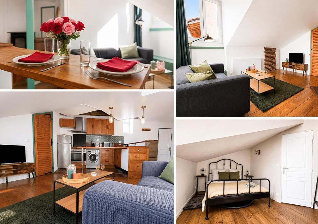 Sous les Toits de Pau T2 Cosy 4 Pers - 2