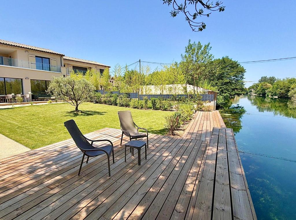 La Villa sur la Sorgue - Bord de l'eau et centre ville à L'Isle sur la Sorgue - 2