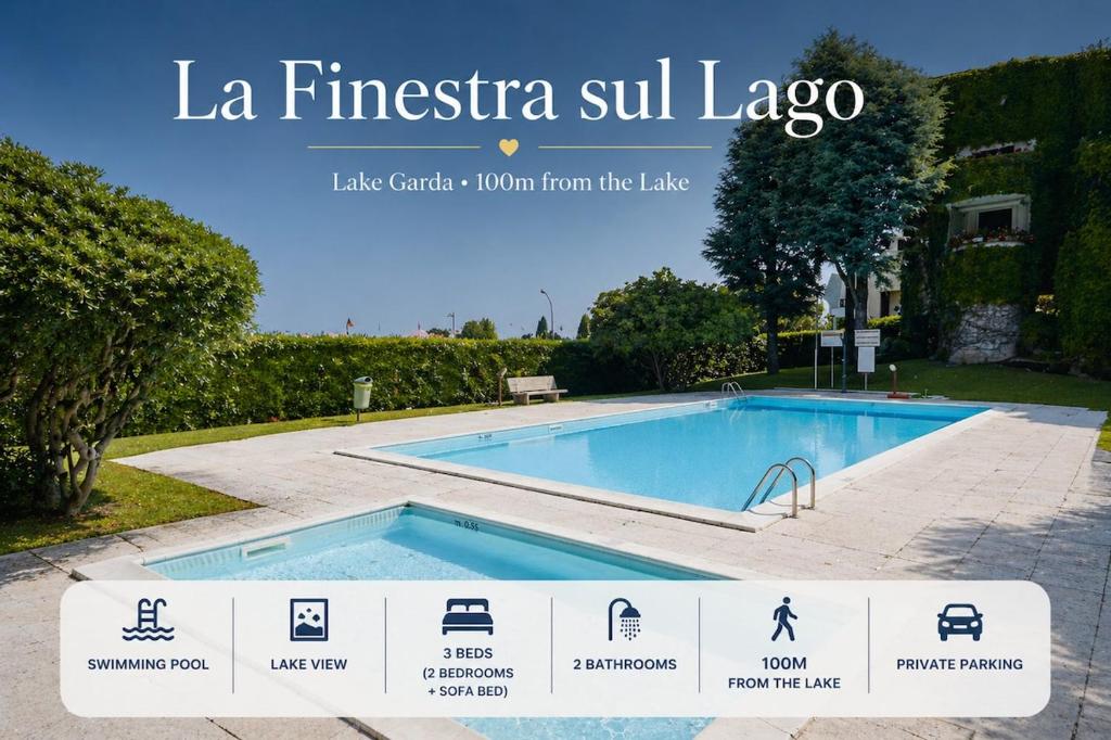 Lake view apartment - 100mt Lake - Pool, Free Parking - 1