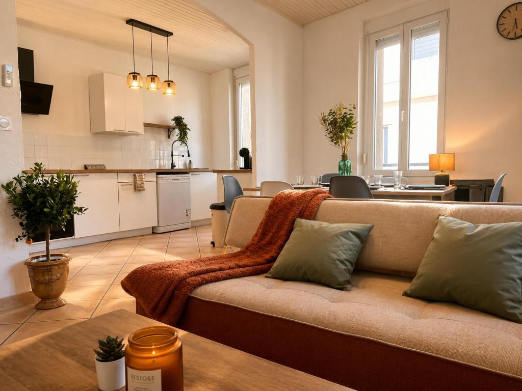 Grand appartement T4 climatisé et lumineux - 1