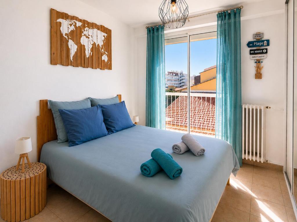 Brise Marine - Appartement 2 chambres avec balcon, vue mer & parking privé à 30 m de la plage - 5