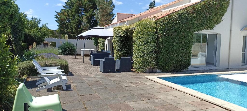 Villa le Havre des Sables - Piscine - Calme - 4