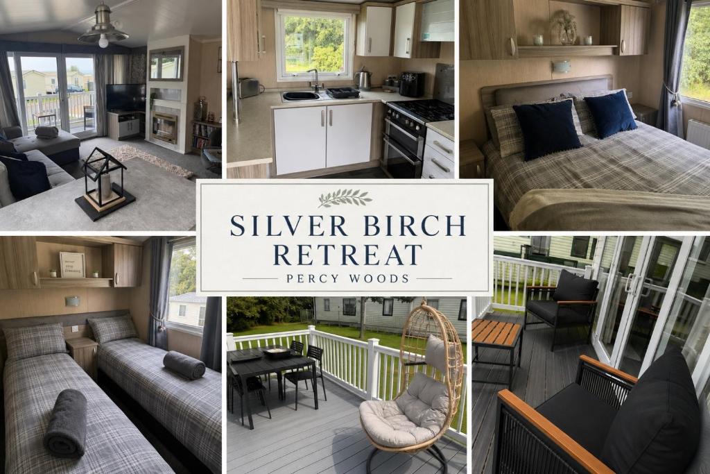 Silver Birch Retreat at Percy Woods, Swarland - pet-friendly stay
