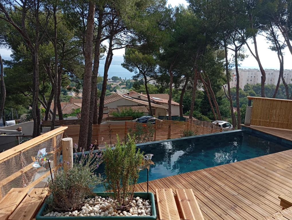Villa vu mer et étang de thau - 2