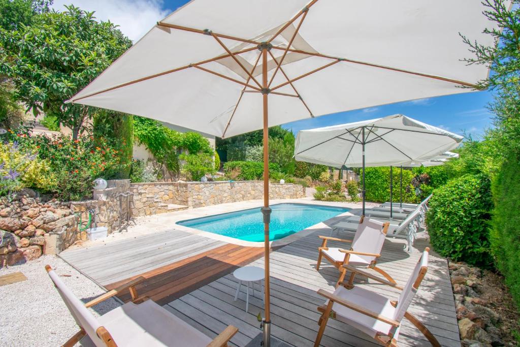 Villa Le Soleil Bleu - Piscine - Jardin - 5