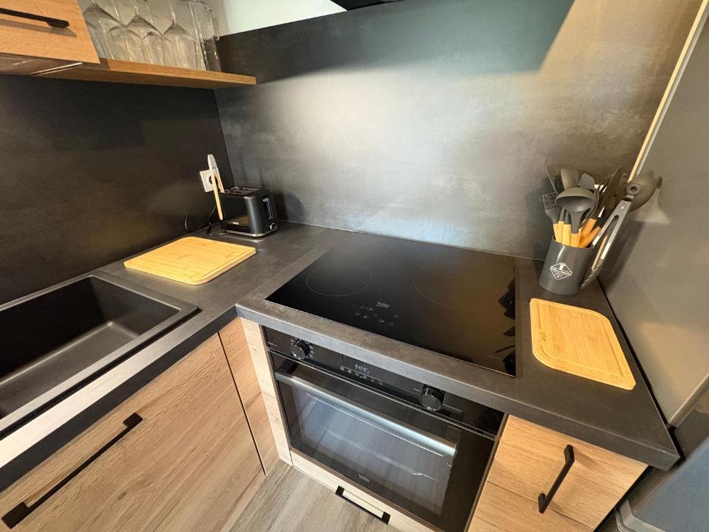 T3 moderne 6 pers, terrasse, vue lac, parking - 4