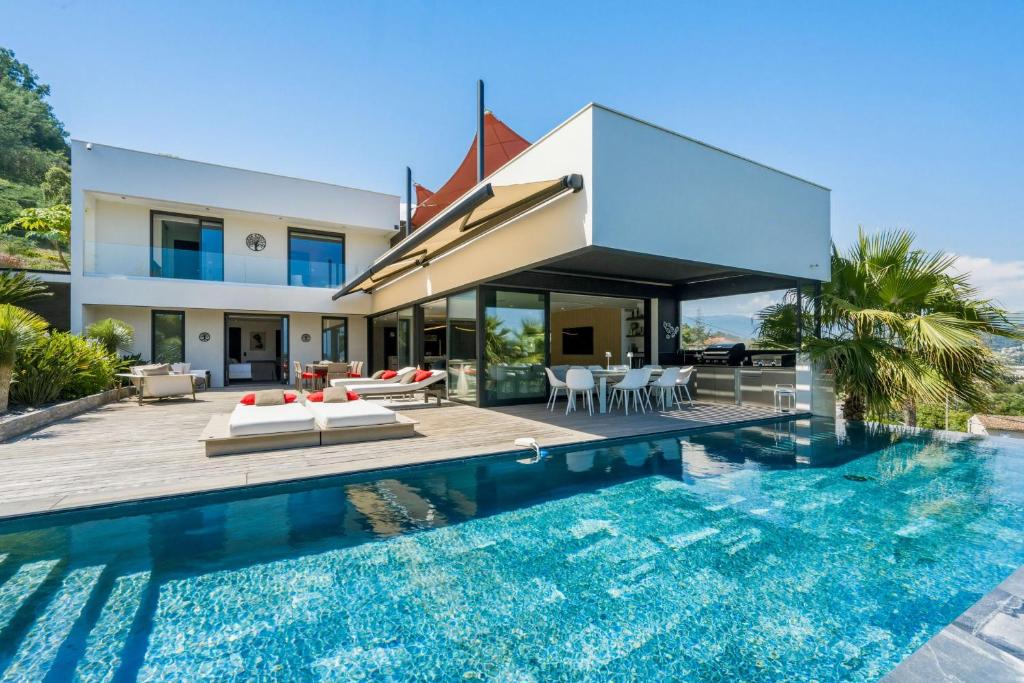 Villa Dezem-Infinity pool-Hot tub-Near Cannes-Panorama-AC - 2