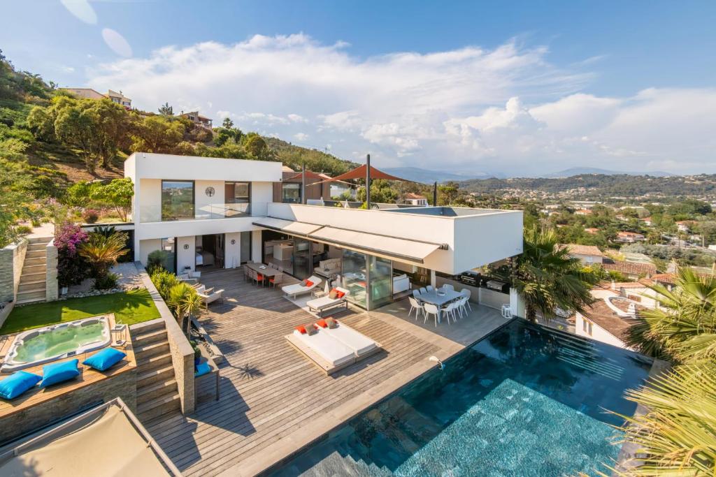 Villa Dezem-Infinity pool-Hot tub-Near Cannes-Panorama-AC - 1
