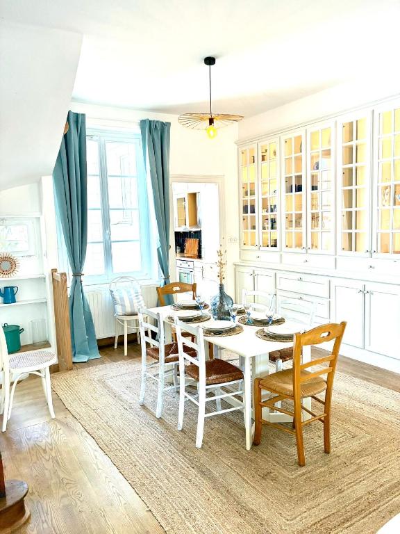 Villa Bain de mer - le charme à 50m de la plage avec cour privée - 5