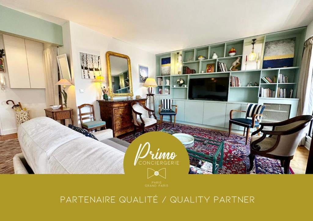 Le Bellevue - appartement raffiné proche Paris - 1