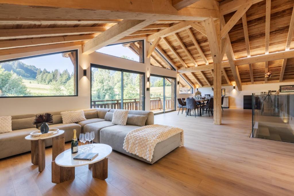 Chalet des Granges 12 personnes Spa et cinéma - 4