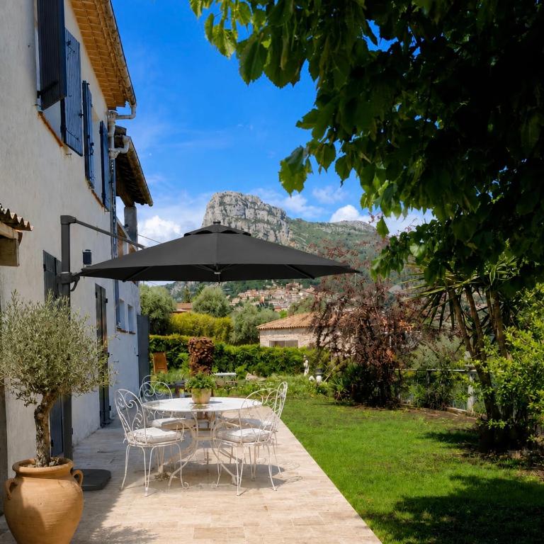 Proche Nice terrasse jardin vue exceptionnelle - 3