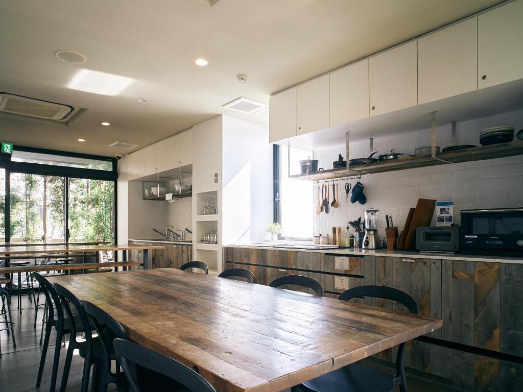 Kitchen, Piece Hostel Kyoto in Kyoto