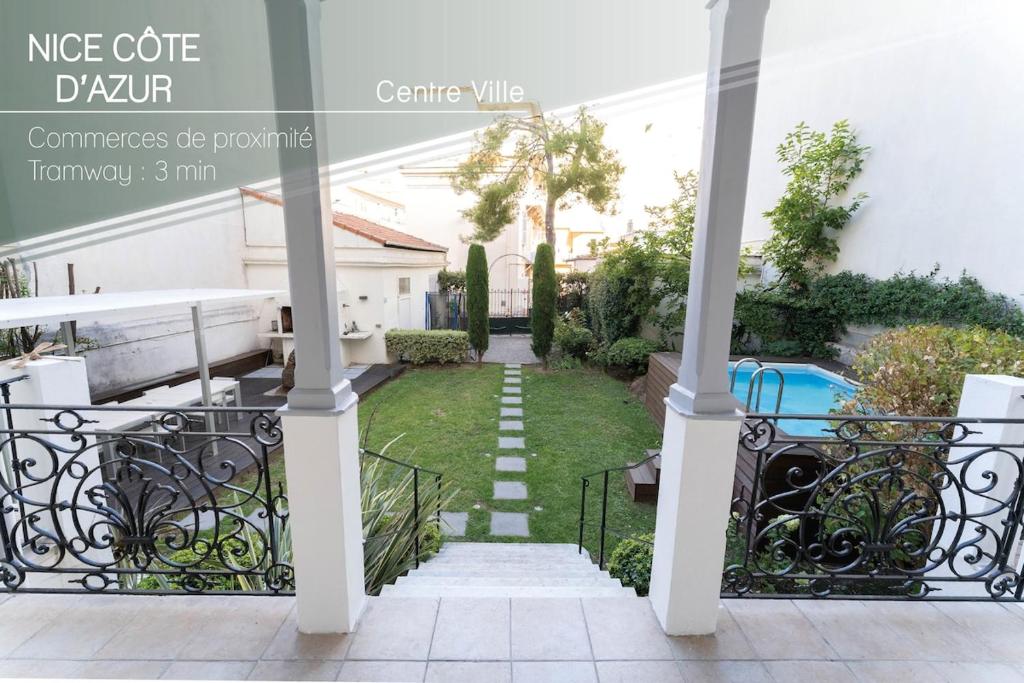 Superbe appartement avec jardin piscine, garage - 1