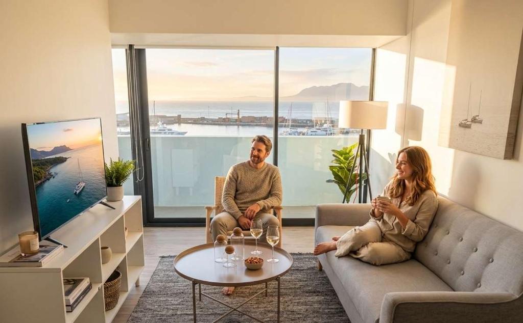 HOM I Ideal para viajes de trabajo I Frente al Mall I Terraza Vista al Mar I Wifi I PNM 1223 - 1