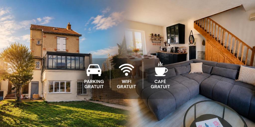 Maison Cosy avec Véranda vue sur la Loire, jardin et parking gratuit - 2