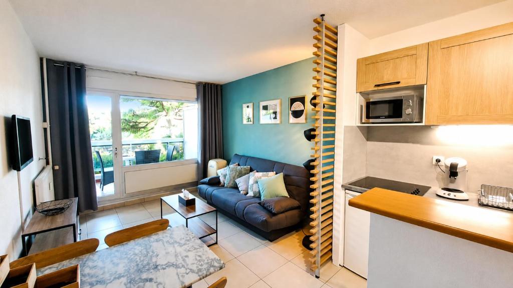 Appartement climatisé avec piscine, proche centre et plages d'Antibes - 2