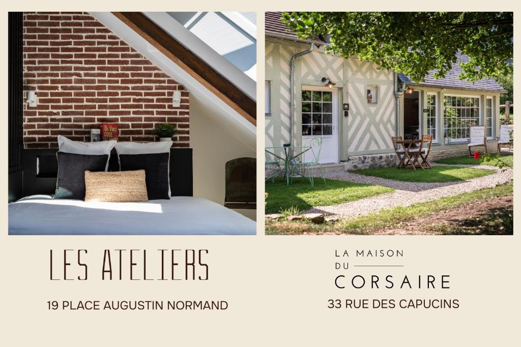 La Maison du Corsaire et Les Ateliers - deux adresses à Honfleur - 1