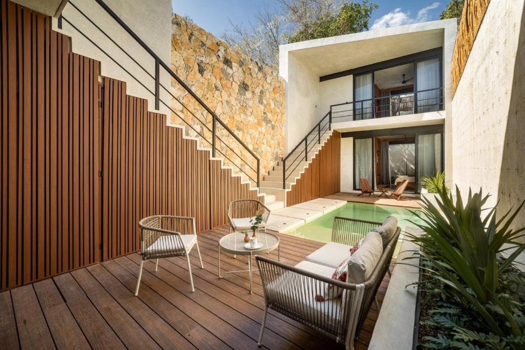 Design Retreat with Pool in Centro Merida Santiago - 3