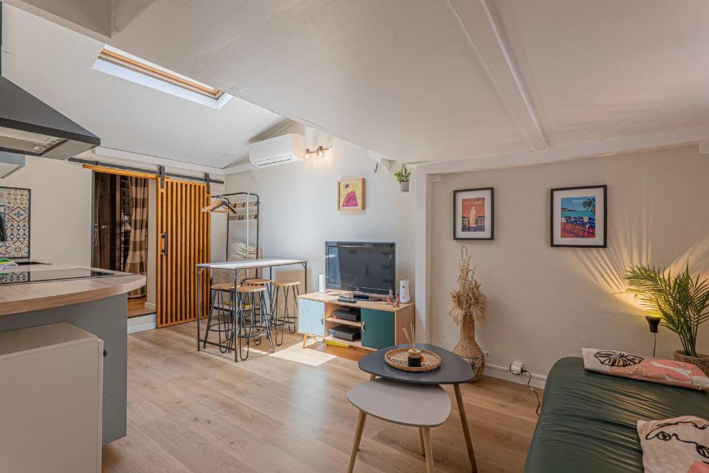 Loft lumineux climatisé Port & Vieux-Nice à pied - 3