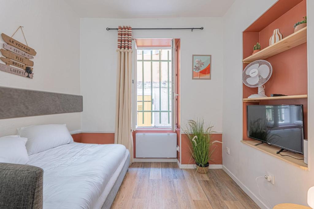 Studio lumineux Vieux-Nice à pied - 1