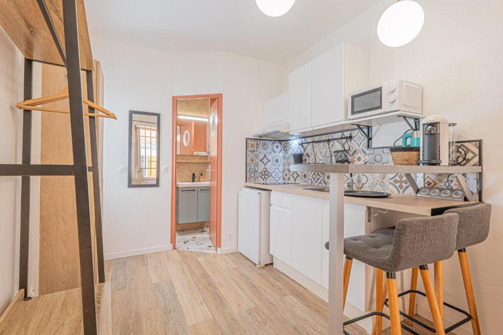 Studio lumineux Vieux-Nice à pied - 2