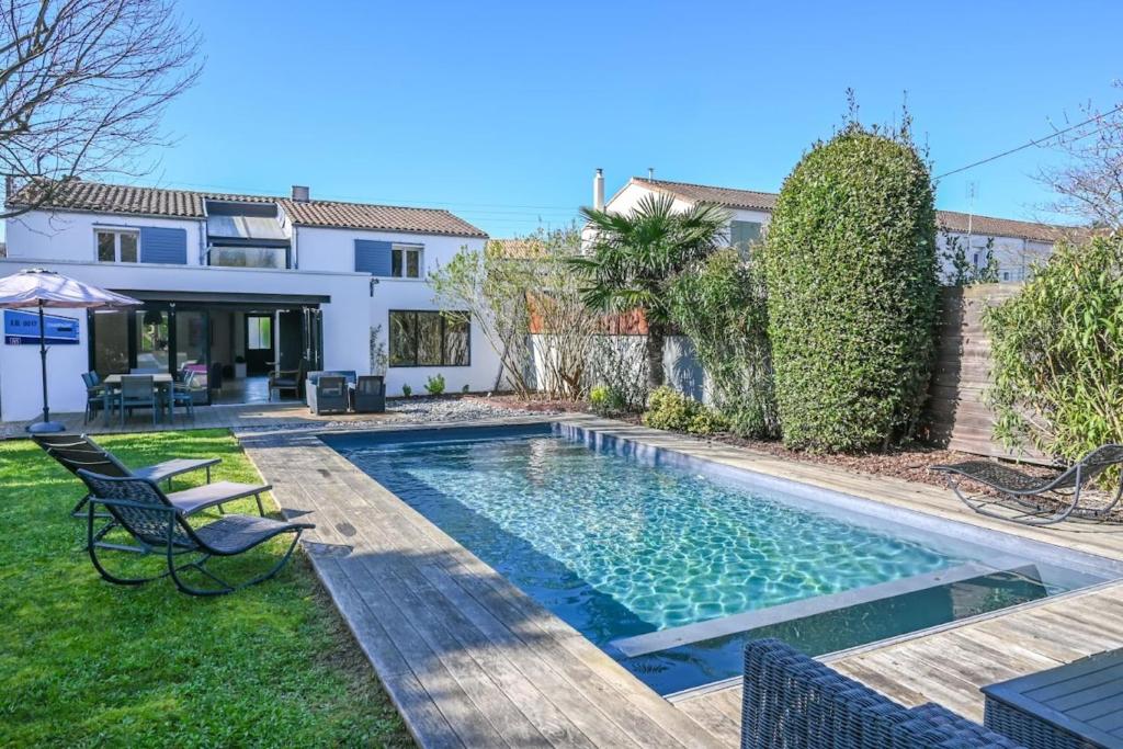 Maison pour 11 pers avec piscine à La Rochelle - 1