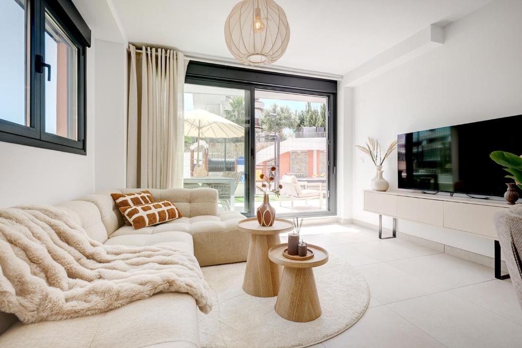 008 Luxury New Build 2 Bed Mijas Golf Apt, with Padel - 1