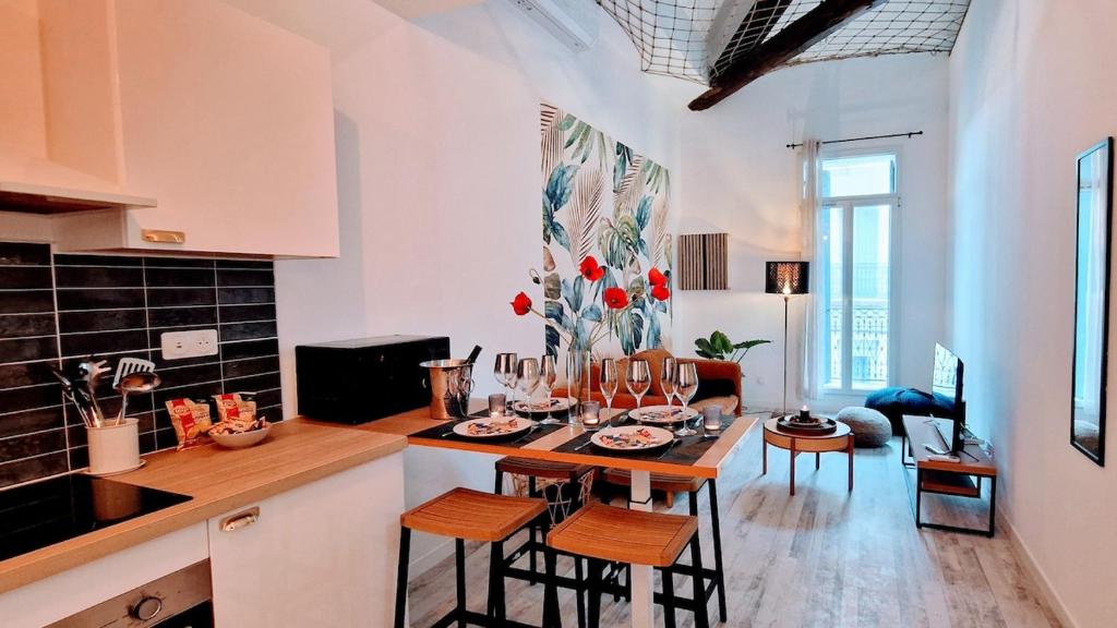 Le Montmorency 56, déco rénové, proximité centre Climatisation - 2