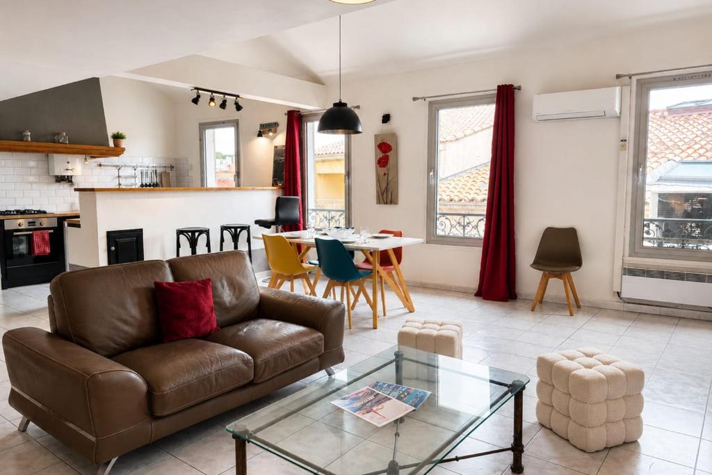 Appartement lumineux - Vieux Port - 2 ch - Clim - 2