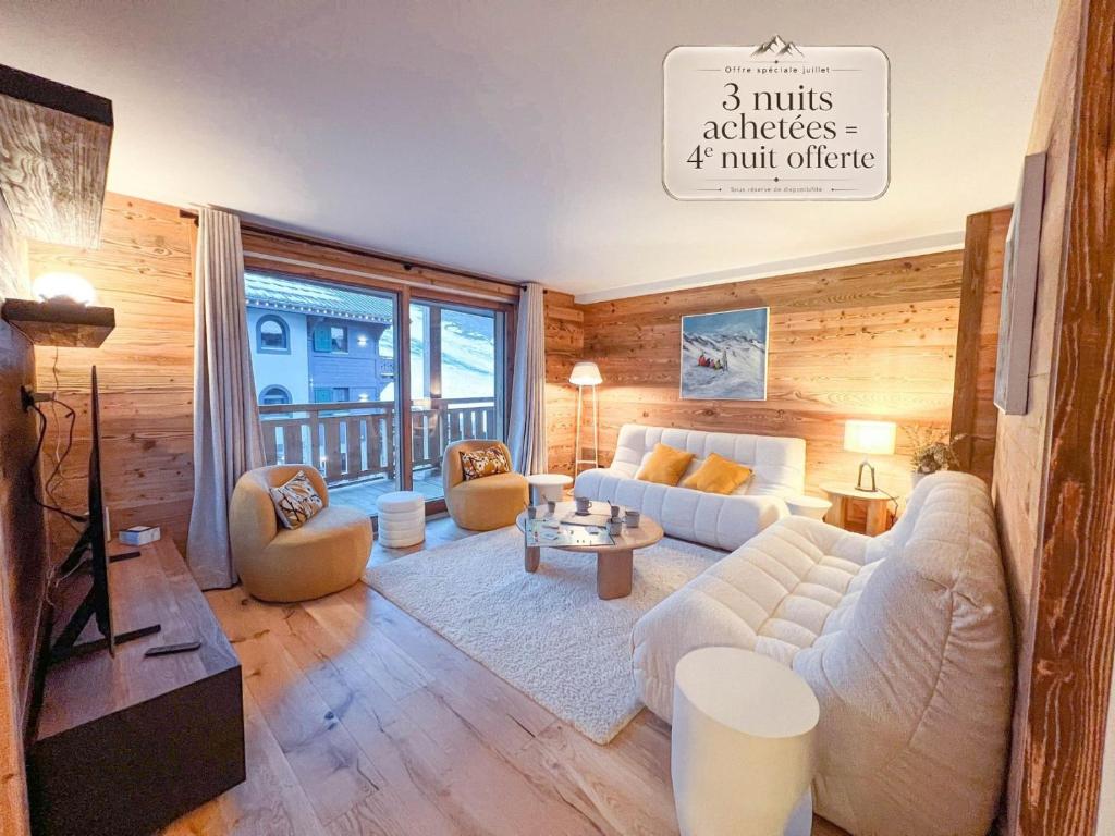 NAGANO 201 | LES GETS | Emplacement exceptionnel en face des pistes au cœur du village | Appartement neuf 3 chambres - 8 personnes - 2