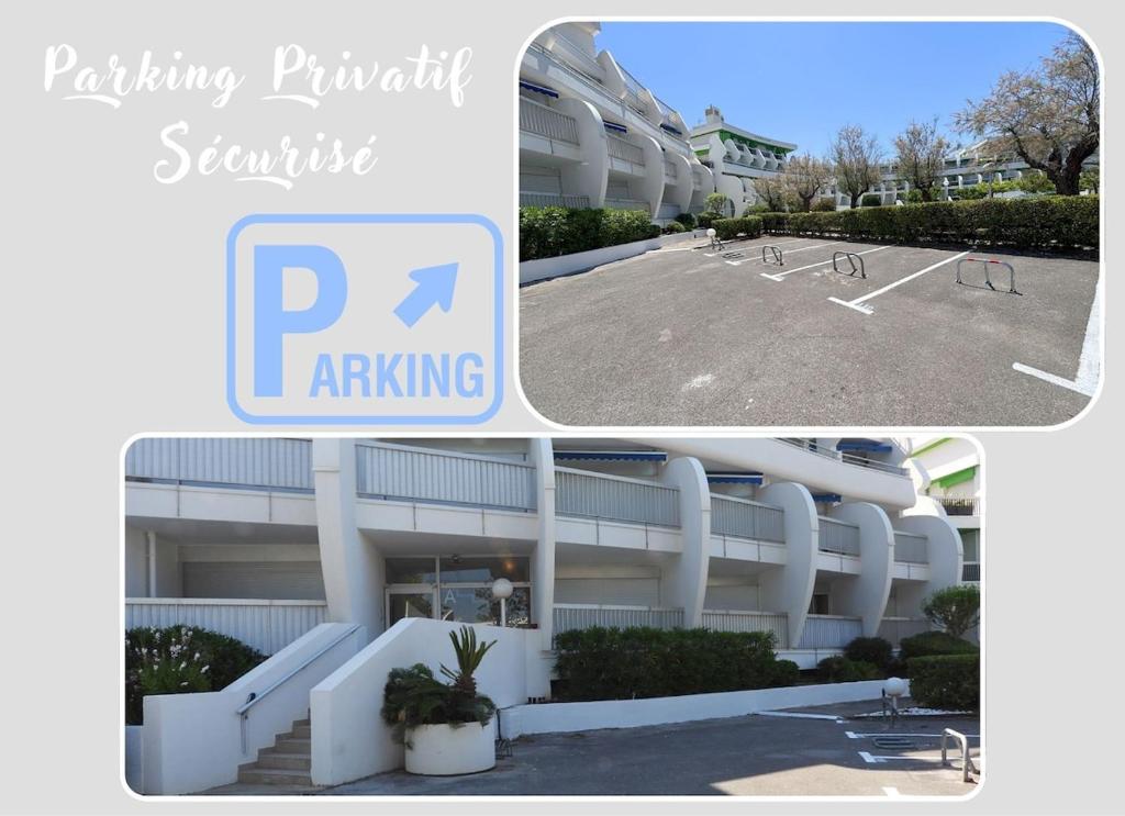 Studio - Résidence en 1ère ligne de la Plage - Parking privé sécurisé - 4
