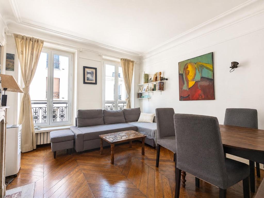 Spacieux appartement parisien 2 chambres - 5 pers - 1