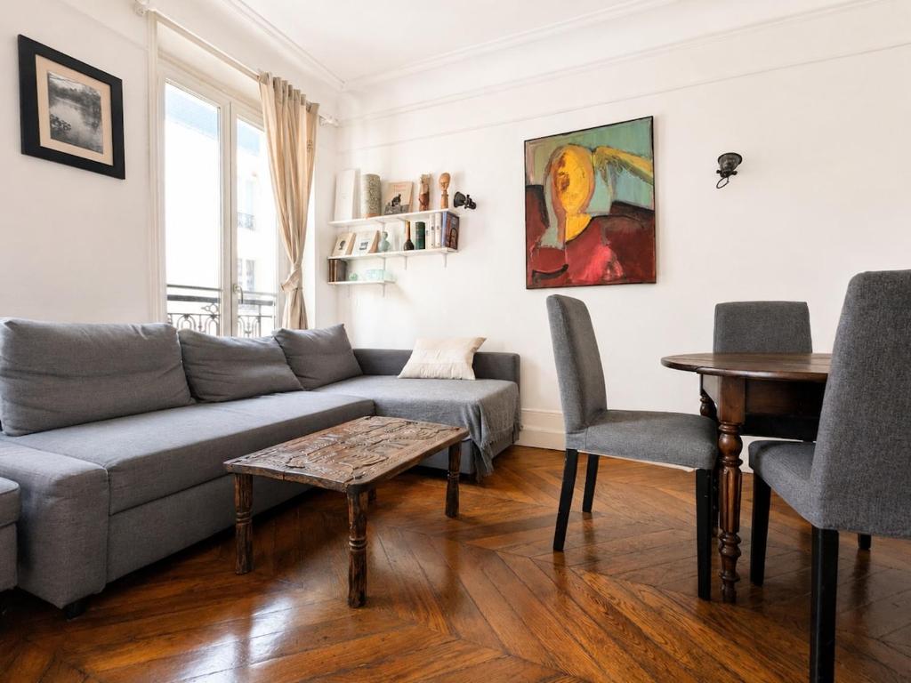 Spacieux appartement parisien 2 chambres - 5 pers - 5