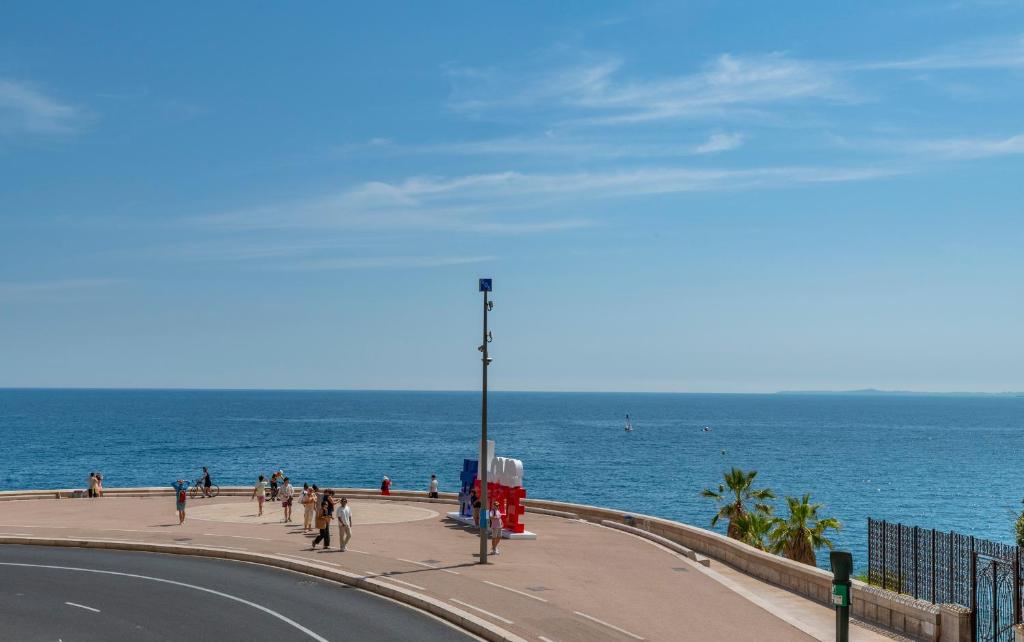 Nice Promenade, Best View on bay, sunny terrace, 4 guests, 2 bedrooms AC - 5
